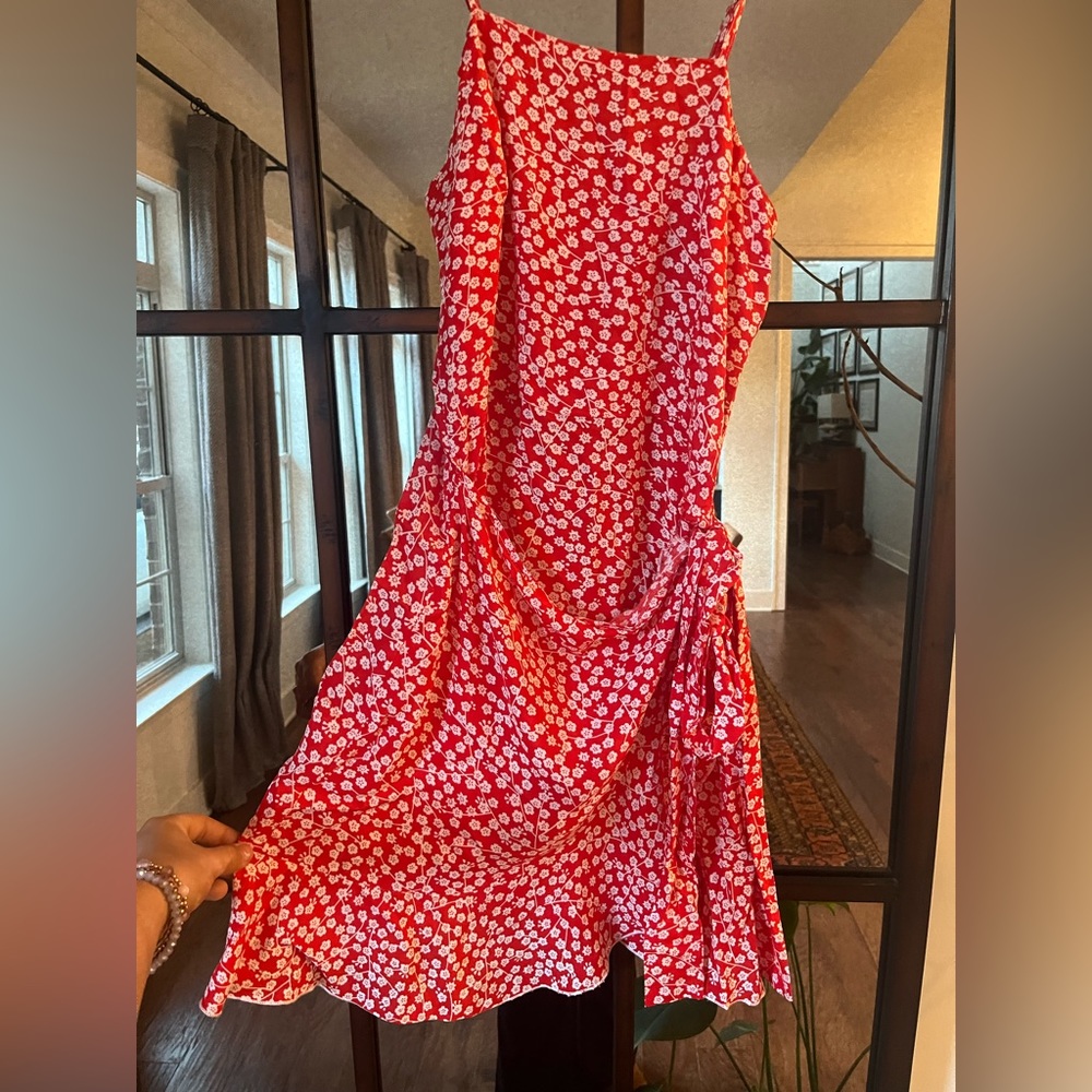 Red Floral Sundress!